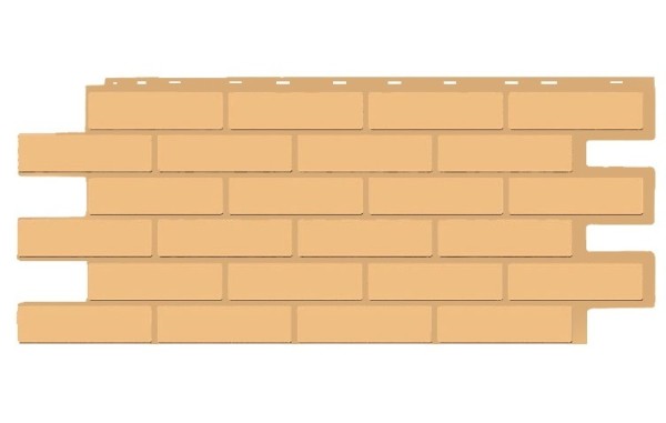 Фасадная панель T-Siding Кирпич Модерн Эко Крем купить в Рыбинске