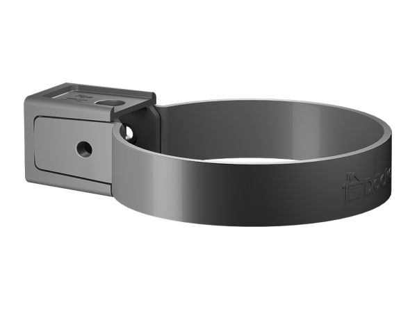 Хомут универсальный для водосточной трубы Docke Premium Графит купить в Рыбинске