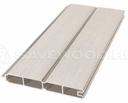 Заборный профиль из ДПК Savewood SW Agger матовый бежевый купить в Рыбинске