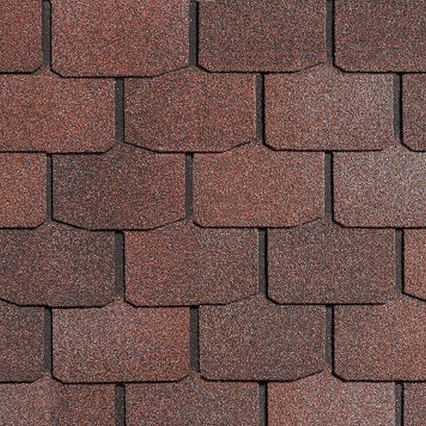 Гибкая черепица Shinglas, серия Классик, коллекция Модерн – Красный мрамор купить в Рыбинске