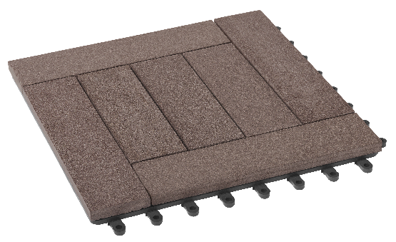 Модульный паркет ДПК GRINDERDECO Комфорт 6 Венге купить в Рыбинске